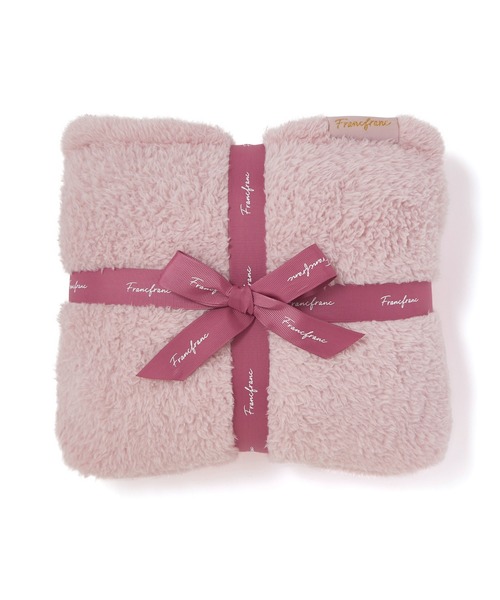 Francfranc（フランフラン）の「ウォームフリース 4WAY ポンチョ ピンク（ルームウェア/パジャマ・レディース・ピンク・FREE）」の10枚目の写真