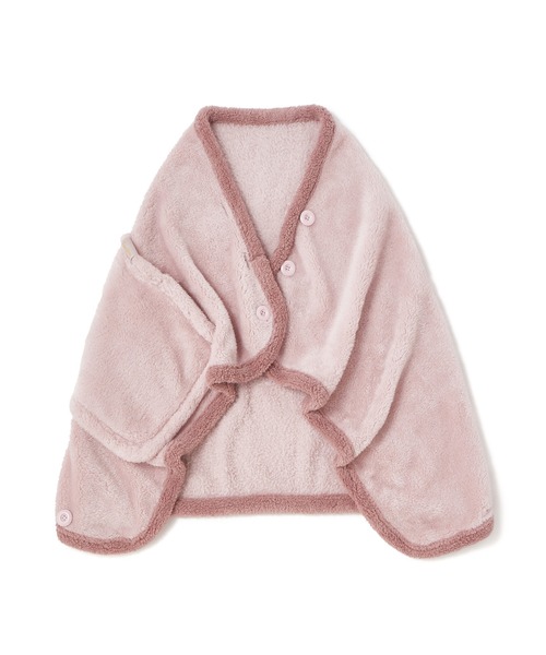 Francfranc（フランフラン）の「ウォームフリース 4WAY ポンチョ ピンク（ルームウェア/パジャマ・レディース・ピンク・FREE）」の15枚目の写真