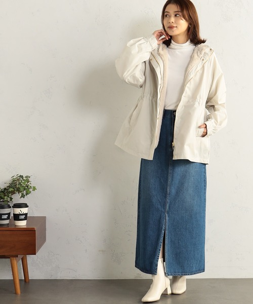 FOUND GOOD（ファウンドグッド）の「ハッスイ3WAYマンパ（その他アウター・レディース・グリーン系8/アイボリー/ブラック/ベージュ・M/S/L）」の17枚目の写真