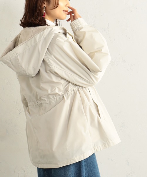 FOUND GOOD（ファウンドグッド）の「ハッスイ3WAYマンパ（その他アウター・レディース・グリーン系8/アイボリー/ブラック/ベージュ・M/S/L）」の18枚目の写真