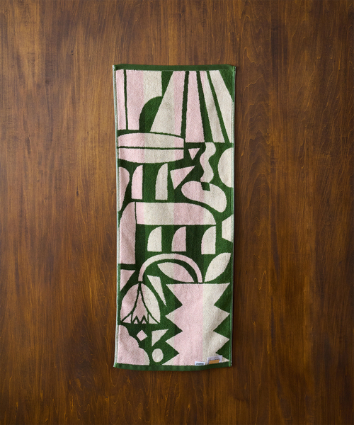 journal standard Furniture (ジャーナルスタンダードファニチャー)の「MYTONE/マイトン】JSF別注 FACE TOWEL フェイスタオル(タオル・レディース・グリーン・FREE)」の3枚目の写真