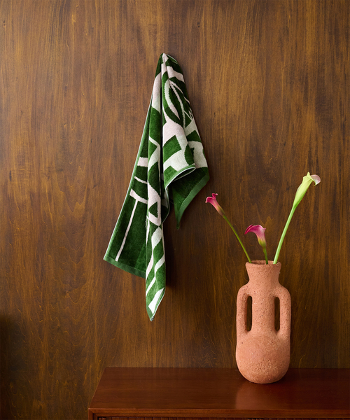 journal standard Furniture (ジャーナルスタンダードファニチャー)の「MYTONE/マイトン】JSF別注 FACE TOWEL フェイスタオル(タオル・レディース・グリーン・FREE)」の4枚目の写真