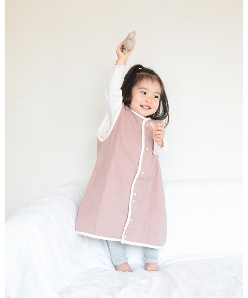 やさしいガーゼのスリーパー（ベビーパジャマ/スリーパー）｜COCO WALK（ココウォーク）