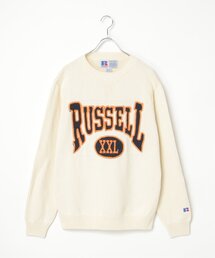 RUSSELL ATHLETIC ラッセルアスレチック ロゴニットセーター