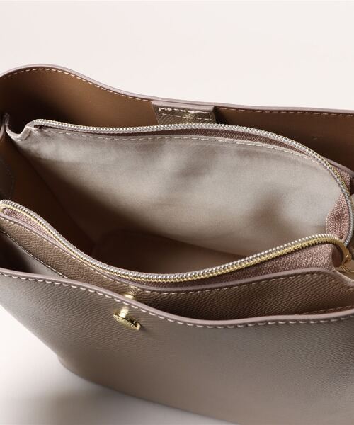 ROPE' PICNIC(ロペピクニック)の「【LegatoLargo/レガートラルゴ】たすかるっかばん2WAYトートバッグ(ショルダーバッグ・レディース・ブラック/ベージュ/グリーン・FREE)」の7枚目の写真