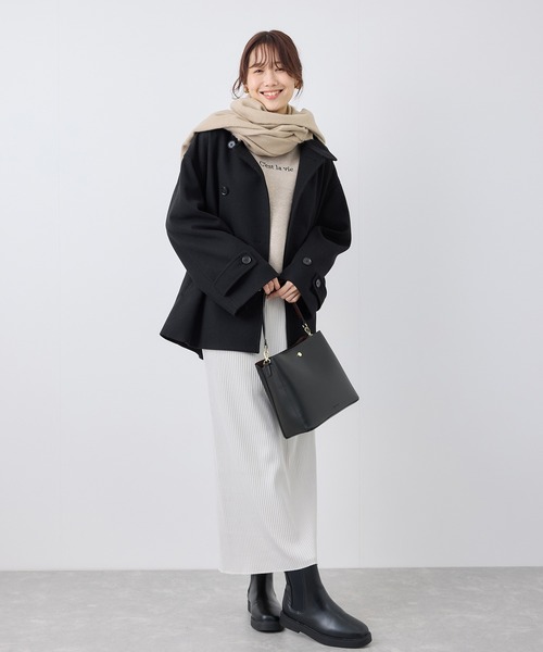 ROPE' PICNIC(ロペピクニック)の「【LegatoLargo/レガートラルゴ】たすかるっかばん2WAYトートバッグ(ショルダーバッグ・レディース・ブラック/ベージュ/グリーン・FREE)」の18枚目の写真