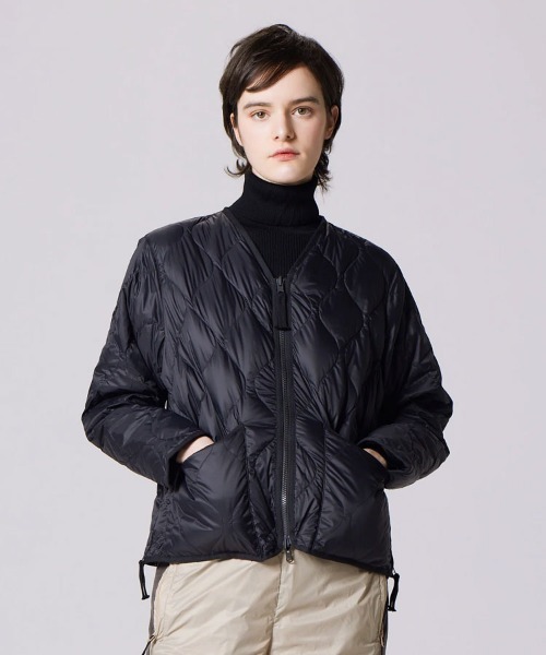 未使用 TAION タイオン リバーシブル ベトジャン ダウンジャケット 黒M TAION(タイオン)】〈ユニセックス〉ジャパンスペシャル リバーシブル