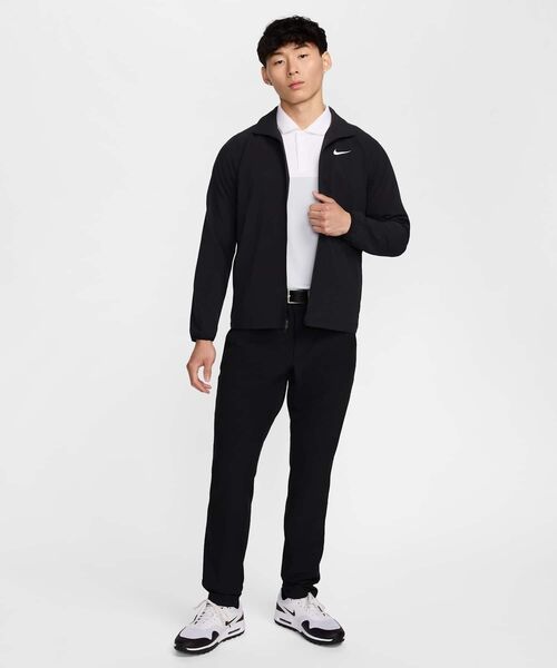 NIKE GOLF ナイキ　パッカブル　ナイロンジャケット　L ナイキゴルフ 刺繍ロゴ 半袖 ハーフジップナイロンジャケット 美