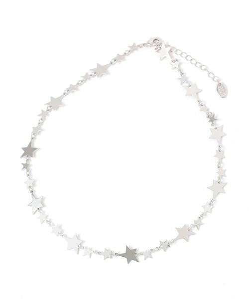 LOWRYS FARM（ローリーズファーム）の「スターネックレス（ネックレス・レディース・グレー/ベージュ・FREE）」の5枚目の写真