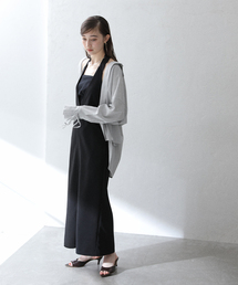 La TOTALITE | 【洗える】ホルターネックジャンパースカート(ジャンパースカート)