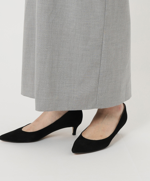 La TOTALITE（ラトータリテ）の「【洗える】ホルターネックジャンパースカート（ジャンパースカート・レディース・チャコールグレー/ブラック・36/38）」の7枚目の写真