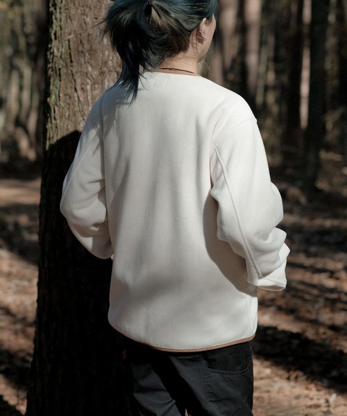 Fleece pocket cardigan（カーディガン/ボレロ）｜S'more（スモア）