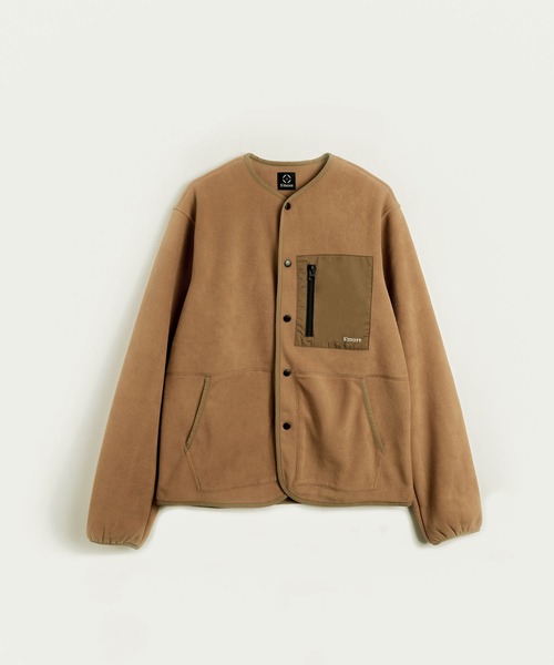 Fleece pocket cardigan（カーディガン/ボレロ）｜S'more（スモア）