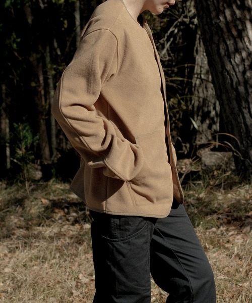 Fleece pocket cardigan（カーディガン/ボレロ）｜S'more（スモア）
