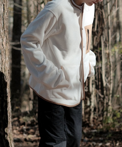 Fleece pocket cardigan（カーディガン/ボレロ）｜S'more（スモア）
