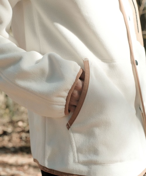 Fleece pocket cardigan（カーディガン/ボレロ）｜S'more（スモア）