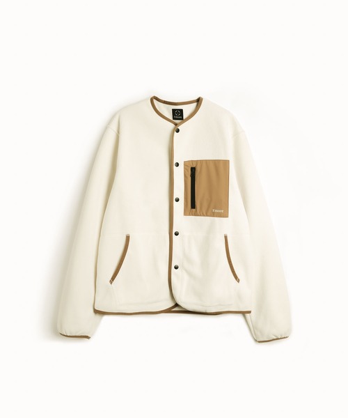 Fleece pocket cardigan（カーディガン/ボレロ）｜S'more（スモア）