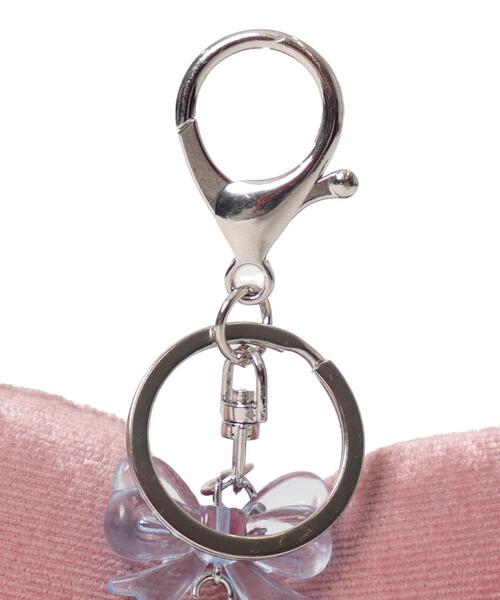 WEGO（ウィゴー）の「WEGO/ベロアハートキーホルダー（キーホルダー・レディース・ピンク/パープル/サックスブルー・FREE）」の10枚目の写真