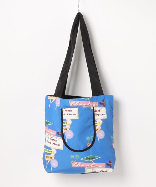 ACCOMMODE（アコモデ）の「リバーシブワイドハンドルトート（トートバッグ・レディース・シルバー/ブラック・FREE）」の17枚目の写真