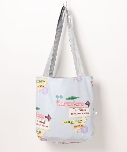 ACCOMMODE（アコモデ）の「リバーシブワイドハンドルトート（トートバッグ・レディース・シルバー/ブラック・FREE）」の18枚目の写真