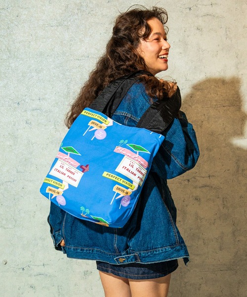 ACCOMMODE（アコモデ）の「リバーシブワイドハンドルトート（トートバッグ・レディース・シルバー/ブラック・FREE）」の10枚目の写真