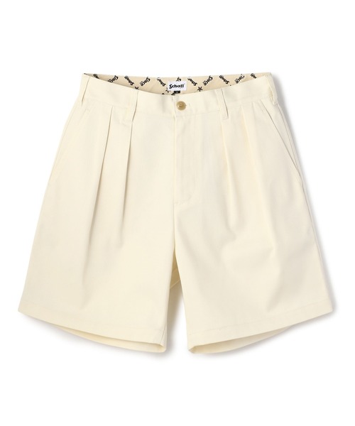 Schott/TC DOUBLE PLEATED SHORTS/ショーツ Schott/ショット/TC DOUBLE PLEATED SHORTS/ティーシー 2タック
