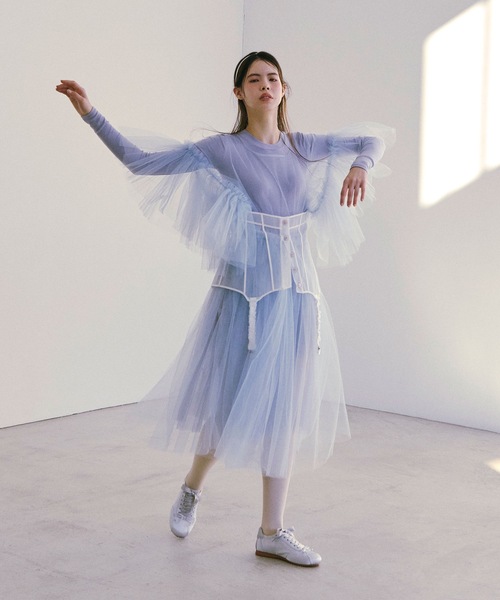 EVOL（イーボル）の「【軽量・柔らかい】サテンレースアップリボンスニーカー IY5668（スニーカー・レディース・アイボリー/ブラック/シルバー・LL/L/M/S）」の6枚目の写真