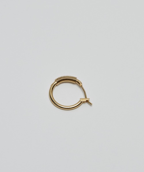 セール】IO｜イオのピアス（片耳用）（ゴールド/金色系・リング