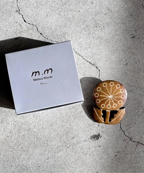 COMMON WARE(コモンウェアー)の「4on:Matsuo Miyuki Bone Brooch 松尾みゆき ボーンプローチ(ブローチ/コサージュ・レディース・C/D/E/F/A/H/J/K/L/B/G/I・FREE)」の12枚目の写真