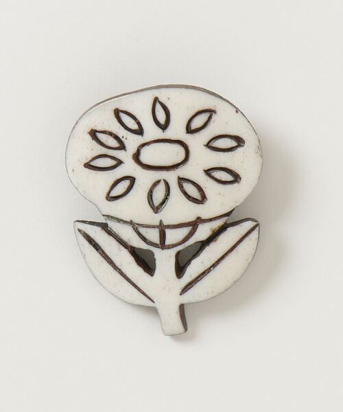 COMMON WARE(コモンウェアー)の「4on:Matsuo Miyuki Bone Brooch 松尾みゆき ボーンプローチ(ブローチ/コサージュ・レディース・C/D/E/F/A/H/J/K/L/B/G/I・FREE)」の14枚目の写真