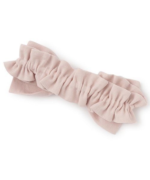 sense of wonder(センスオブワンダー)の「ビッグリボンカチューシャ(その他ベビー用品・キッズ・ピンク/オフホワイト・F)」の3枚目の写真