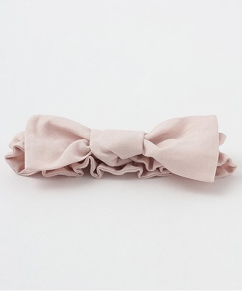 sense of wonder(センスオブワンダー)の「ビッグリボンカチューシャ(その他ベビー用品・キッズ・ピンク/オフホワイト・F)」の4枚目の写真