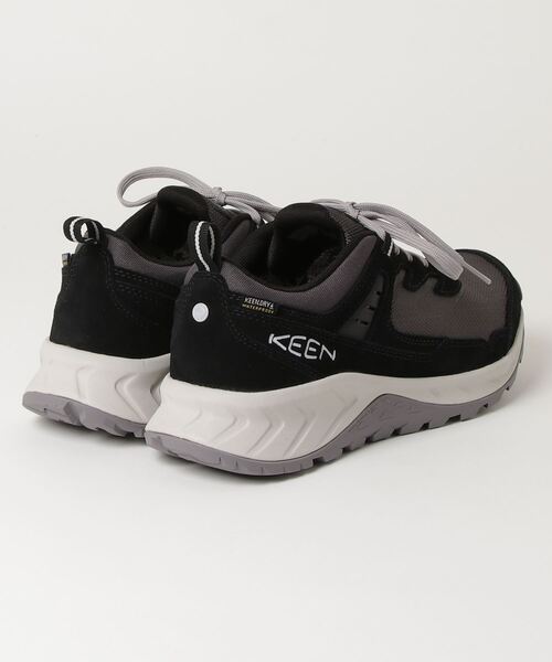 KEEN(キーン)の「HIGHTRAIL WP / ハイトレイル ウォータープルーフ / メンズ トレッキングシューズ 防水(ブーツ・メンズ・ブラック・27cm/29cm/28.5cm/28cm/27.5cm/26.5cm/26cm/25.5cm/25cm/30cm)」の7枚目の写真