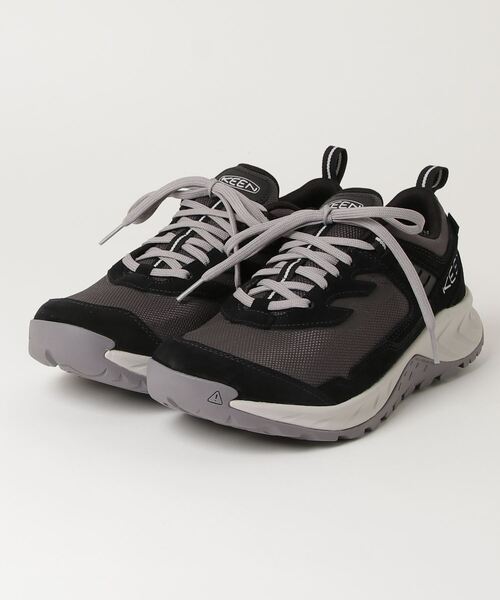 KEEN(キーン)の「HIGHTRAIL WP / ハイトレイル ウォータープルーフ / メンズ トレッキングシューズ 防水(ブーツ・メンズ・ブラック・27cm/29cm/28.5cm/28cm/27.5cm/26.5cm/26cm/25.5cm/25cm/30cm)」の6枚目の写真