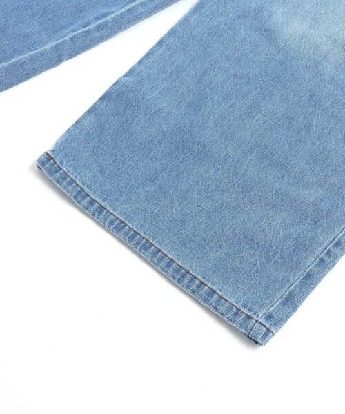 algy（アルジー）の「タックボリュームワイドデニムパンツ（デニムパンツ・キッズ・サックスブルー/グレー・XX-SMALL/X-SMALL/SMALL/MEDIUM）」の17枚目の写真