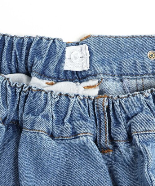 algy（アルジー）の「タックボリュームワイドデニムパンツ（デニムパンツ・キッズ・サックスブルー/グレー・XX-SMALL/X-SMALL/SMALL/MEDIUM）」の18枚目の写真