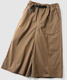 ストレッチヘリンボーンワイドパンツ