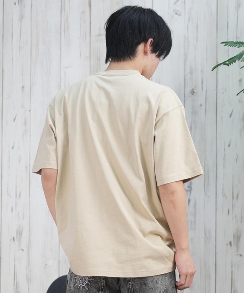 THRASHER(スラッシャー)の「【ムラサキスポーツ限定】THRASHER/スラッシャー 半袖Tシャツ/半袖Tee 刺繍 オーバーサイズ ユニセックス 252TH1ST034(Tシャツ/カットソー・メンズ・ブラック/ホワイト/ベージュ・M/XL/L)」の16枚目の写真