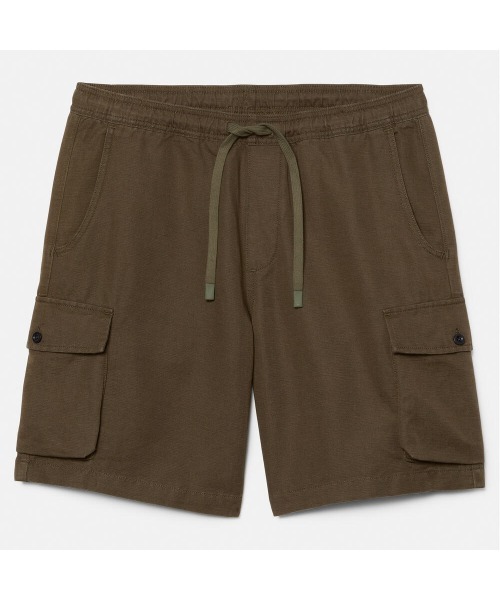 Timberland（ティンバーランド）の「メンズ コットン リネン ユーティリティ ショーツ（その他パンツ・メンズ・カーキ・X-LARGE/SMALL/MEDIUM/LARGE）」の5枚目の写真