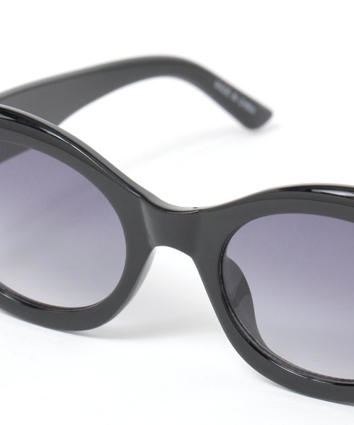 niko and...（ニコアンド）の「オリジナルオーバルキャットアイサングラス（サングラス・レディース・ブラウン/アイボリー/ブラック・FREE）」の8枚目の写真