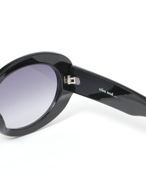 niko and...（ニコアンド）の「オリジナルオーバルキャットアイサングラス（サングラス・レディース・ブラウン/アイボリー/ブラック・FREE）」の10枚目の写真