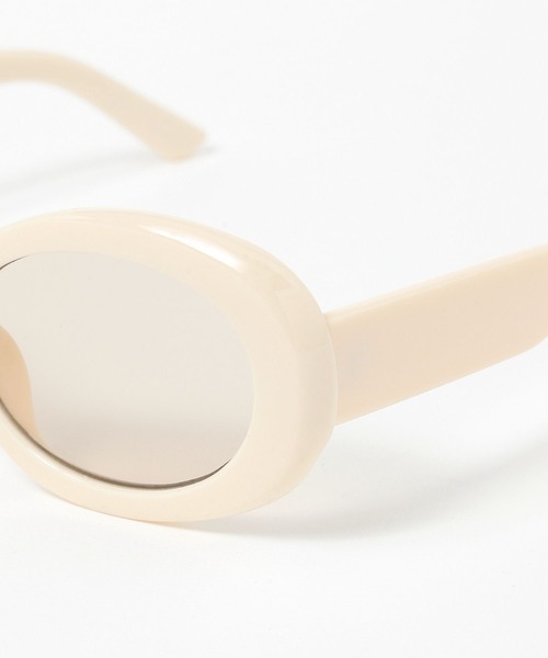 niko and...（ニコアンド）の「オリジナルオーバルキャットアイサングラス（サングラス・レディース・ブラウン/アイボリー/ブラック・FREE）」の16枚目の写真