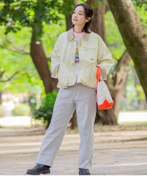 L.L.Bean(エルエルビーン)の「【JAPAN EDITION】プロスペクト・ハーバー・ジーンズ(デニムパンツ・レディース・ライトグレー/イエロー系・SMALL/MEDIUM)」の6枚目の写真