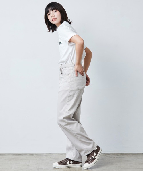 L.L.Bean(エルエルビーン)の「【JAPAN EDITION】プロスペクト・ハーバー・ジーンズ(デニムパンツ・レディース・ライトグレー/イエロー系・SMALL/MEDIUM)」の15枚目の写真