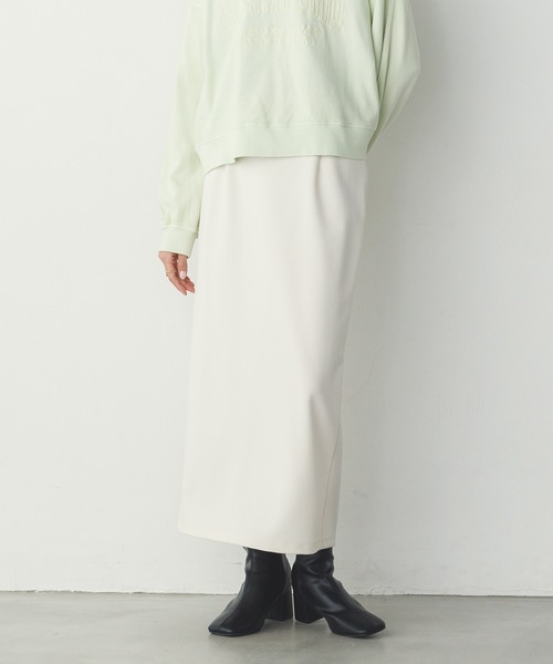 hunch(ハンチ)の「シアーポンチ レイヤードスカートセット(スカート・レディース・ベージュ/グレイッシュブルー/ブラック・FREE)」の17枚目の写真