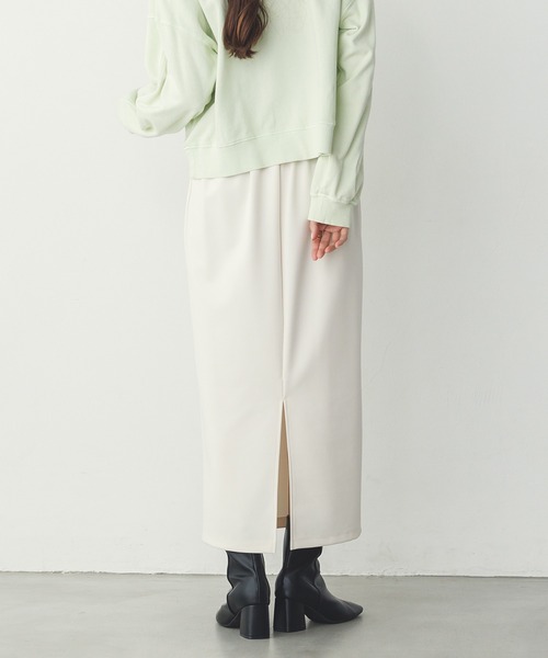 hunch(ハンチ)の「シアーポンチ レイヤードスカートセット(スカート・レディース・ベージュ/グレイッシュブルー/ブラック・FREE)」の15枚目の写真