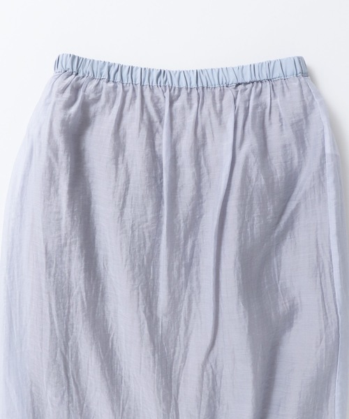 hunch（ハンチ）の「シアーポンチ レイヤードスカートセット（スカート・レディース・ベージュ/グレイッシュブルー/ブラック・FREE）」の11枚目の写真