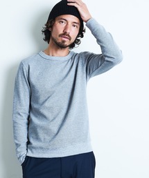 CTN FINE THERMAL KINITSAW C/N L/S:コットン ファイン サーマル ニットソー ロングスリーブ