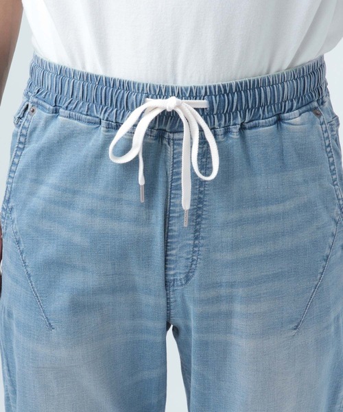 とし　球根 セール】ソフトデニムジョグパンツ（デニムパンツ）｜BAYFLOW