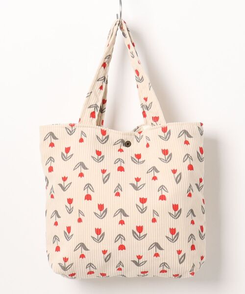 Mignonjour(ミニョンジュール)の「Mignonjour/チューリップ柄ミニトートバッグ M2663(トートバッグ・レディース・レッド/イエロー/パープル・FREE)」の6枚目の写真
